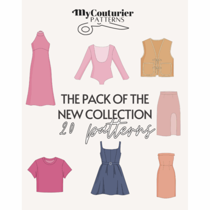 The Pack of the Spring Summer collection 2024 – 20 patterns
